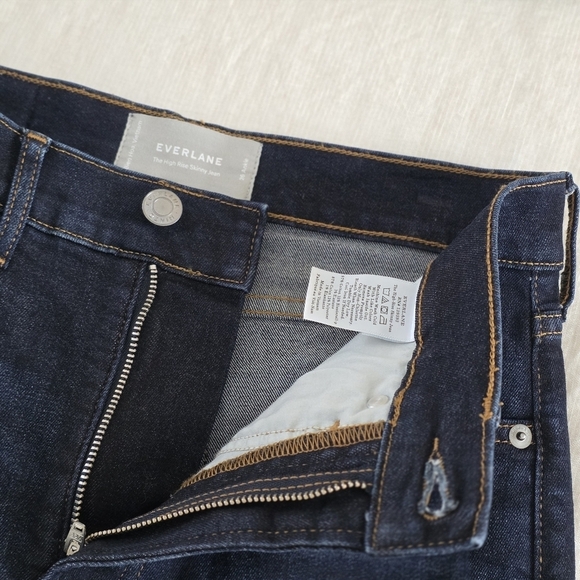Everlane The High Rise Skinny Ankle Jean, Size 26 - Picture 8 of 10